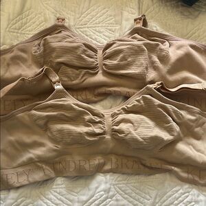 Kindred Bravely Tan Pumping/Nursing bras